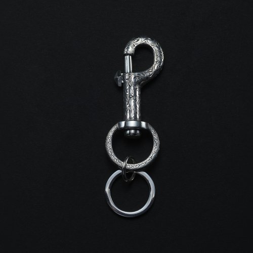 他の写真1: ANTIDOTE BUYERS CLUB/Engraved Key Ring Clip（Silver）［キーリングクリップ］