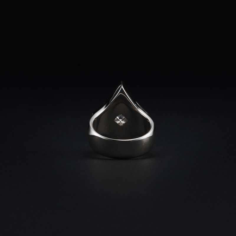画像3: ANTIDOTE BUYERS CLUB/Engraved Diamond Ring（Silver）