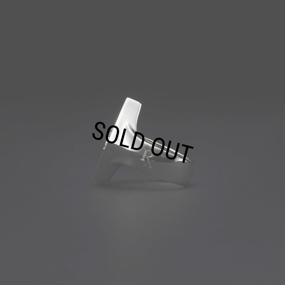 画像3: ANTIDOTE BUYERS CLUB/Engraved Diamond Ring（Silver） (3)