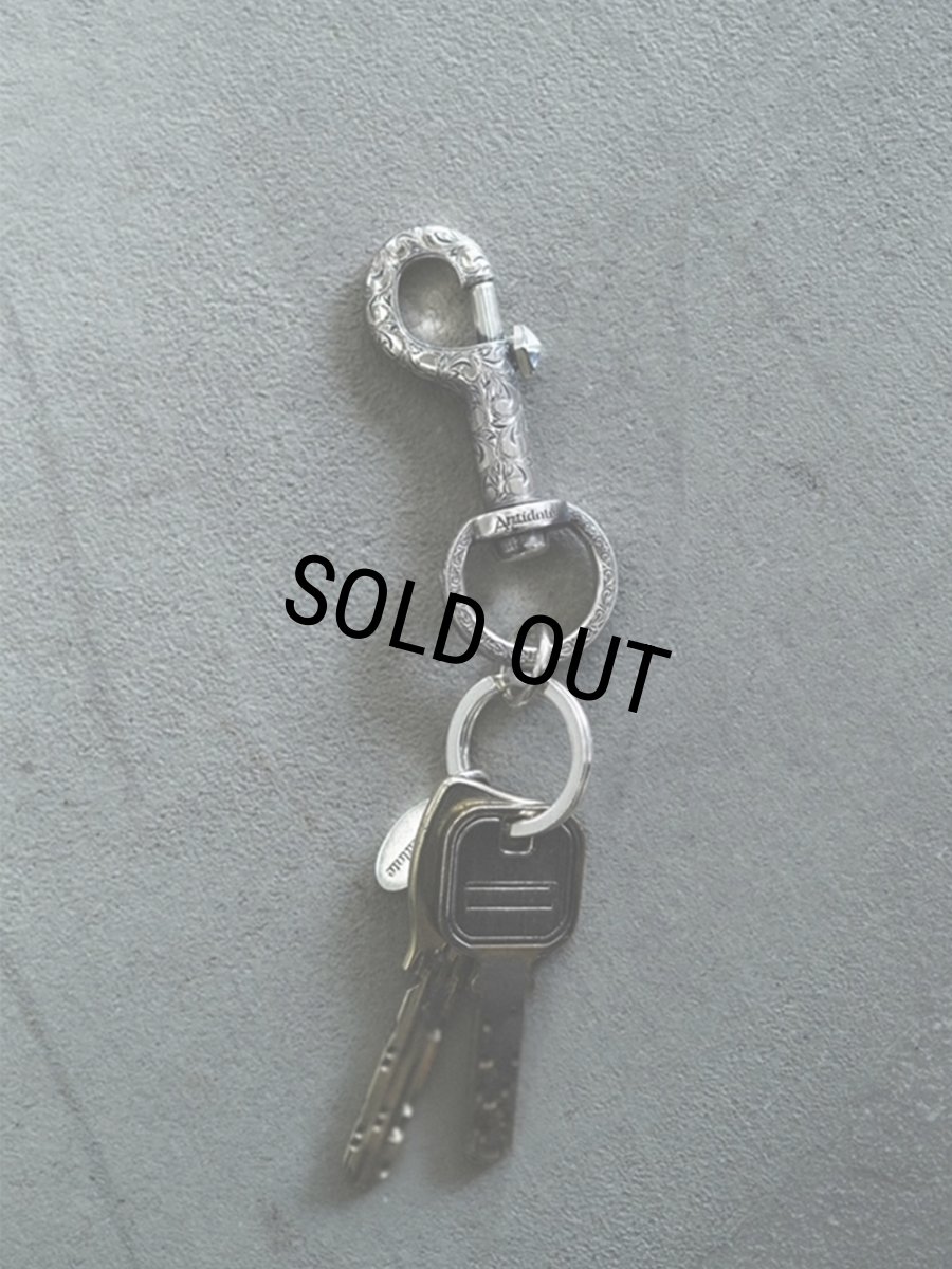 画像4: ANTIDOTE BUYERS CLUB/Engraved Key Ring Clip（Silver） (4)