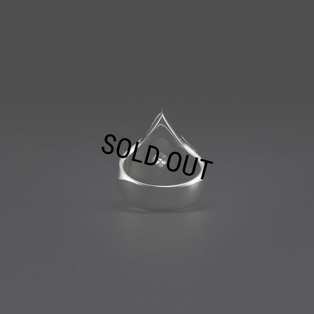 画像4: ANTIDOTE BUYERS CLUB/Engraved Diamond Ring（Silver） (4)