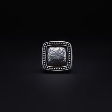 画像2: ANTIDOTE BUYERS CLUB/Engraved Mafia Ring（Silver） (2)