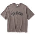 画像1: CALEE/Drop shoulder CALEE arch logo t-shirt（Charcoal）［ドロップショルダーT-23春夏］ (1)