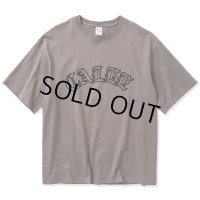 CALEE/Drop shoulder CALEE arch logo t-shirt（Charcoal）［ドロップショルダーT-23春夏］