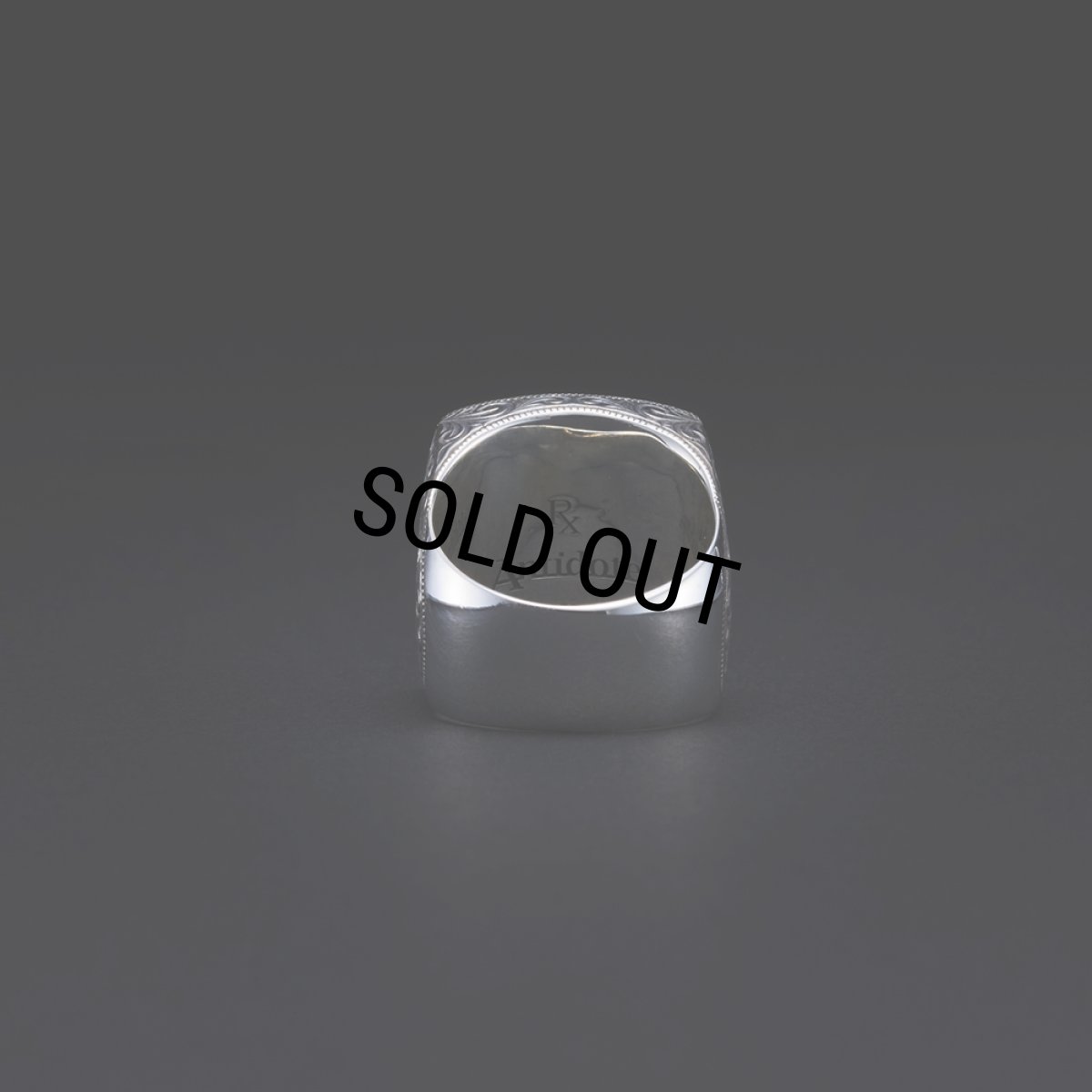 画像4: ANTIDOTE BUYERS CLUB/Engraved Mafia Ring（Silver） (4)