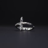 ANTIDOTE BUYERS CLUB/Engraved Cross Ring（Silver）［クロスリング］