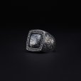 画像1: ANTIDOTE BUYERS CLUB/Engraved Mafia Ring（Silver） (1)