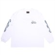 画像1: PORKCHOP/PC ROD L/S TEE（WHITE）［プリント長袖T-23春夏］ (1)