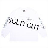 PORKCHOP/PC ROD L/S TEE（WHITE）［プリント長袖T-23春夏］