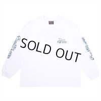 PORKCHOP/PC ROD L/S TEE（WHITE）［プリント長袖T-23春夏］