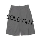 COOTIE PRODUCTIONS/C/R Twill Raza 1Tuck Shorts（Black）［C/Rツイルワンタックショーツ-23春夏］