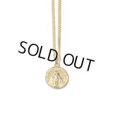 WACKO MARIA/COIN NECKLACE（GOLD）［コインネックレス-24秋冬］