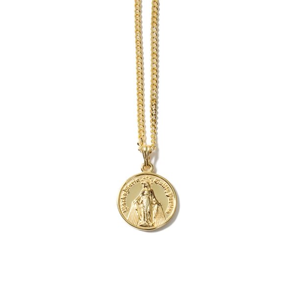 画像1: WACKO MARIA/COIN NECKLACE（GOLD）［コインネックレス-25秋冬］