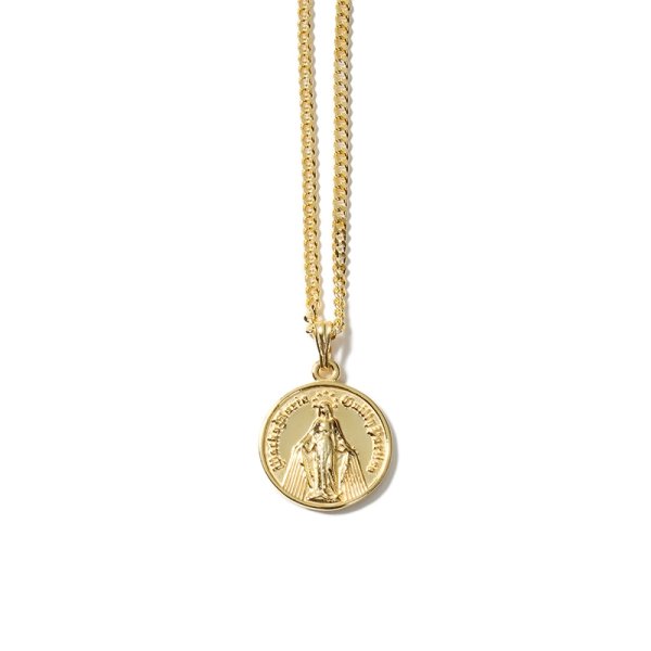 画像1: WACKO MARIA/COIN NECKLACE（GOLD）［コインネックレス-24春夏］