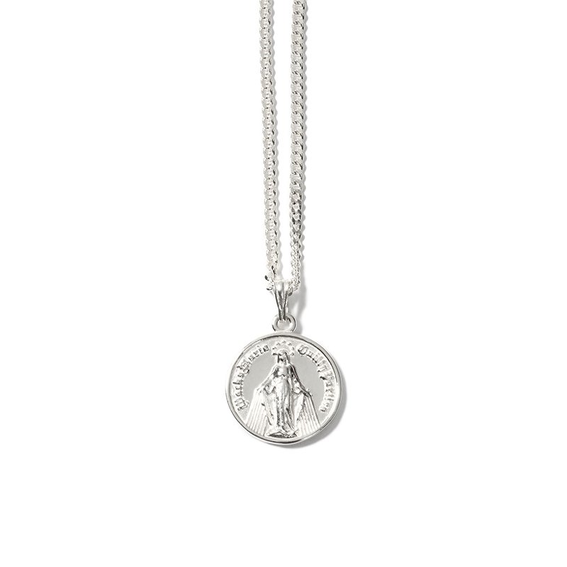 画像1: WACKO MARIA/COIN NECKLACE（SILVER）［コインネックレス-25秋冬］