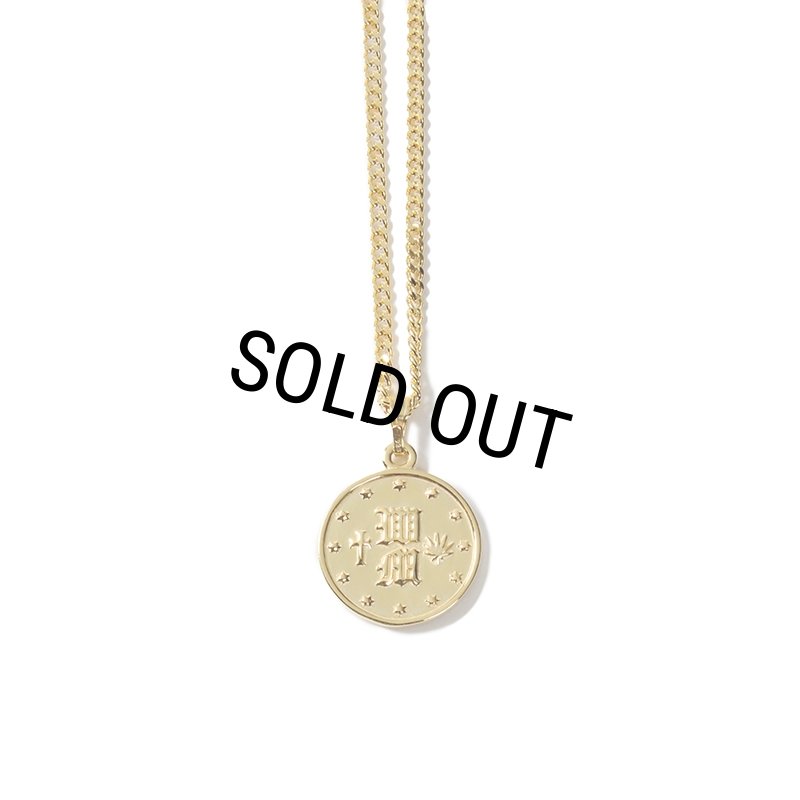WACKO MARIA/COIN NECKLACE（GOLD）［コインネックレス-25秋冬］ - JONAS
