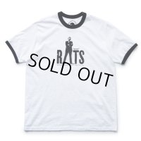 RATS/CASH TRIM TEE（WHITE）［トリムT-23春夏］