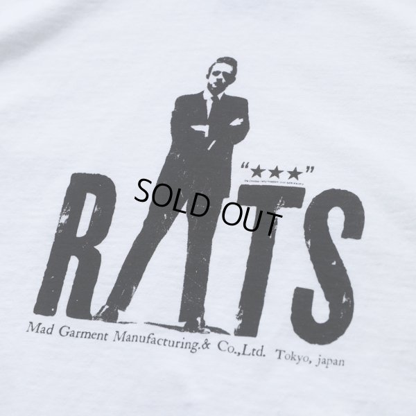 画像4: RATS/CASH TRIM TEE（WHITE）［トリムT-23春夏］