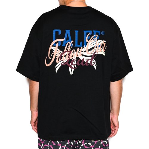 他の写真3: CALEE/Drop shoulder CALEE FOL logo t-shirt（Black） 【50%OFF】［ドロップショルダーT-23春夏］