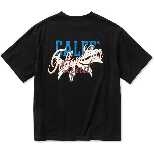 他の写真2: CALEE/Drop shoulder CALEE FOL logo t-shirt（Black） 【50%OFF】［ドロップショルダーT-23春夏］