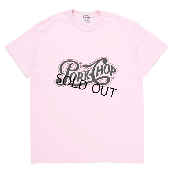 画像1: PORKCHOP/PPS TEE（LIGHT PINK）［プリントT-23春夏］