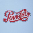 画像3: PORKCHOP/PPS TEE（LIGHT BLUE）［プリントT-23春夏］ (3)