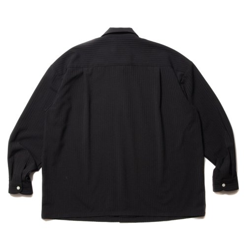 他の写真2: COOTIE PRODUCTIONS/T/W Sucker Open Collar L/S Shirt（Black）［T/Wサッカーオープンカラーシャツ-23春夏］