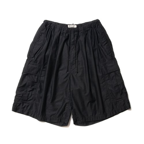 他の写真1: COOTIE/Back Satin Error Fit Cargo Easy Shorts（Black）［エラーフィットカーゴイージーショーツ-23春夏］