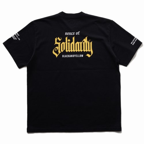 他の写真2: RATS/SOLIDARITY TEE（BLACK）［プリントT-23春夏］