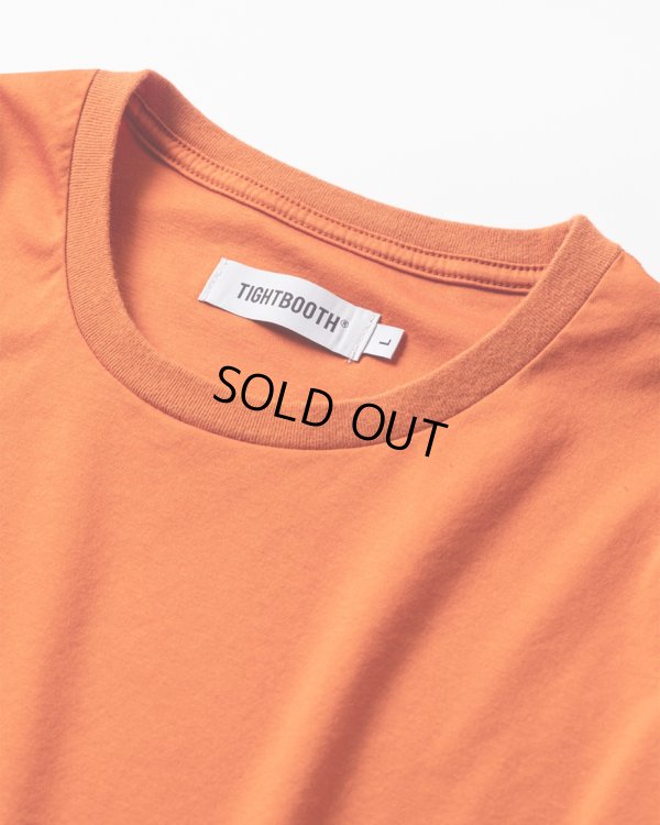 画像2: TIGHTBOOTH/MARCEL T-SHIRT（Orange） 【40%OFF】［プレーンT-23夏］