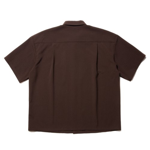 他の写真2: COOTIE PRODUCTIONS/T/W Sucker Open Collar S/S Shirt（Brown）［T/Wサッカーオープンカラーシャツ-23春夏］