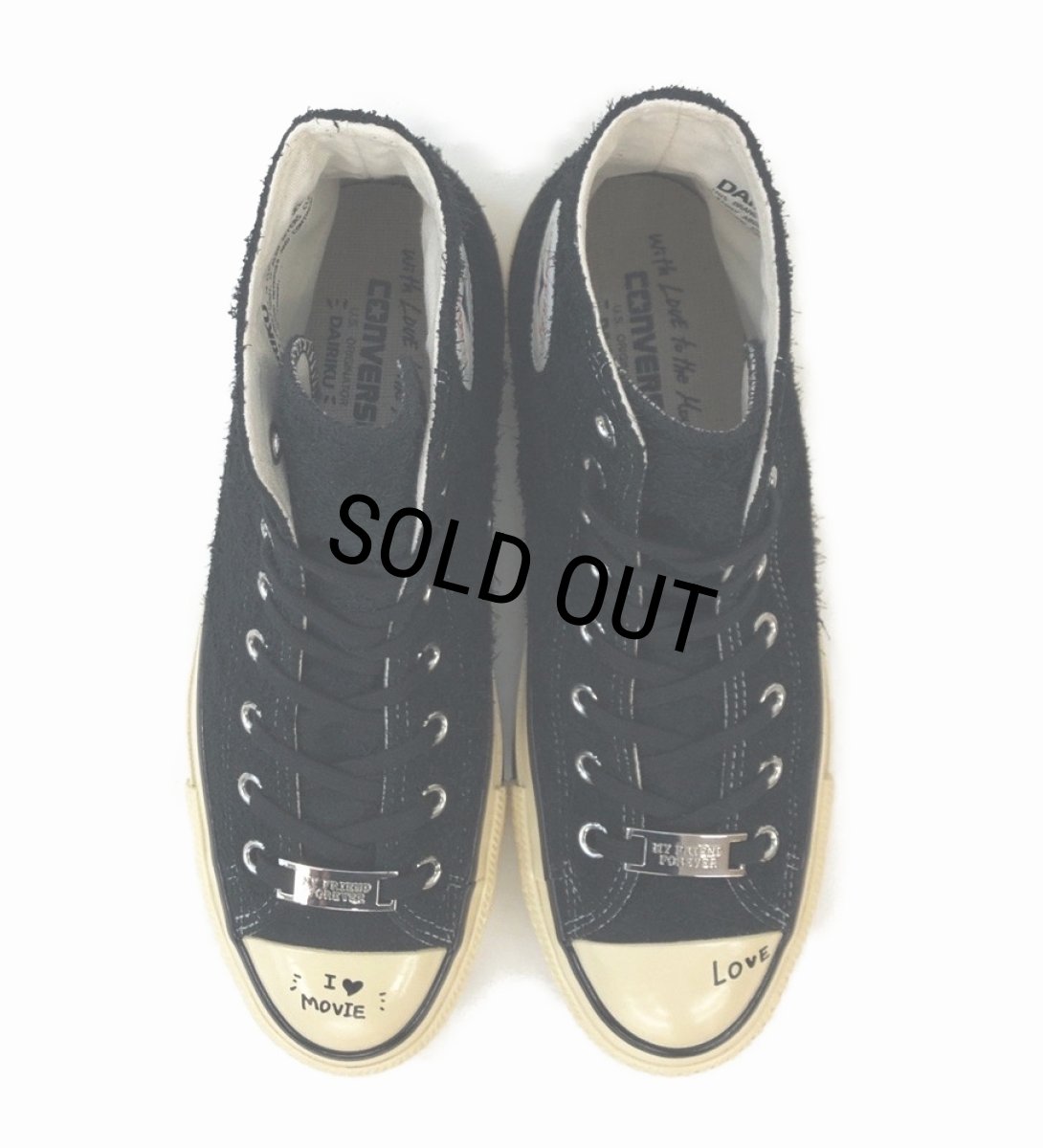 画像7: DAIRIKU/CONVERSE / ALL STAR US HI × DAIRIKU（Black）［オールスターHI-23秋冬］ (7)