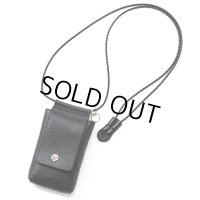 CALEE/Silver star concho smart phone shoulder pouch（Black）［スマートフォンショルダーポーチ-23春夏］