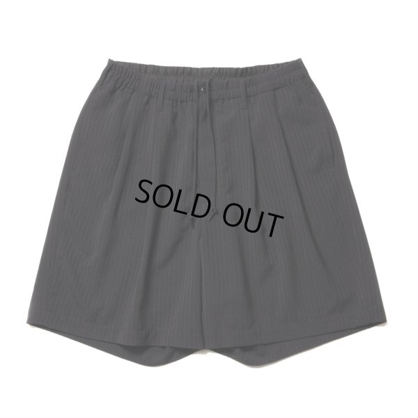 画像1: COOTIE PRODUCTIONS/T/W Sucker 2 Tuck Easy Shorts（Black）［T/Wサッカーツータックショーツ-23春夏］