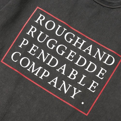 他の写真3: ROUGH AND RUGGED/DESIGN CT-01 / DM（BLACK） 【30%OFF】［プリントT-23春夏］