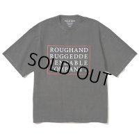 ROUGH AND RUGGED/DESIGN CT-01 / DM（BLACK） 【30%OFF】［プリントT-23春夏］