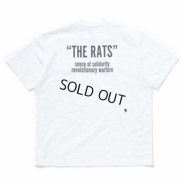 画像1: RATS/MAD GARMENT TEE（WHITE）［プリントT-23春夏］