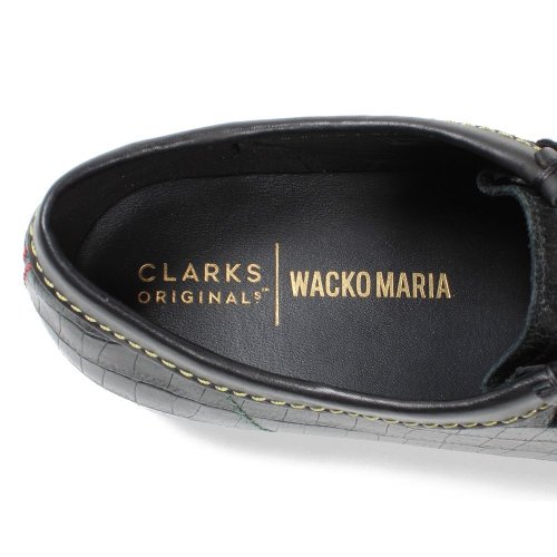 他の写真3: WACKO MARIA/CLARKS ORIGINALS / CROCODILE EMBOSSED LEATHER WALLABEE（BLACK）［クロコダイルワラビー-23春夏］