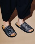 画像9: TIGHTBOOTH/PAISLEY ROOM SANDAL（Black）［ペイズリールームサンダル-23夏］