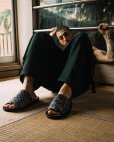 画像10: TIGHTBOOTH/PAISLEY ROOM SANDAL（Black）［ペイズリールームサンダル-23夏］