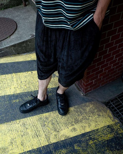 他の写真3: TIGHTBOOTH/RAYON CORD BIG SHORTS（Black）［レーヨンコーデュロイビッグショーツ-23夏］