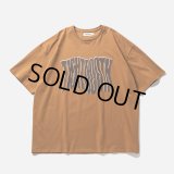 TIGHTBOOTH/SCANNING T-SHIRT（Brown）［プリントT-23夏］