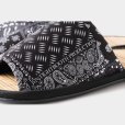 画像7: TIGHTBOOTH/PAISLEY ROOM SANDAL（Black）［ペイズリールームサンダル-23夏］