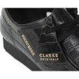 画像5: WACKO MARIA/CLARKS ORIGINALS / CROCODILE EMBOSSED LEATHER WALLABEE（BLACK）［クロコダイルワラビー-23春夏］