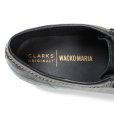 画像6: WACKO MARIA/CLARKS ORIGINALS / CROCODILE EMBOSSED LEATHER WALLABEE（BLACK）［クロコダイルワラビー-23春夏］