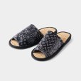 画像1: TIGHTBOOTH/PAISLEY ROOM SANDAL（Black）［ペイズリールームサンダル-23夏］ (1)