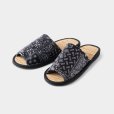 画像1: TIGHTBOOTH/PAISLEY ROOM SANDAL（Black）［ペイズリールームサンダル-23夏］ (1)