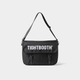 TIGHTBOOTH/LOGO SHOULDER BAG（Black） 【20%OFF】［ロゴショルダーバッグ-23夏］