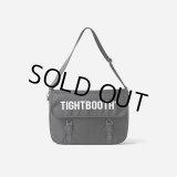 【30%OFF】TIGHTBOOTH/LOGO SHOULDER BAG（Black）［ロゴショルダーバッグ-23夏］