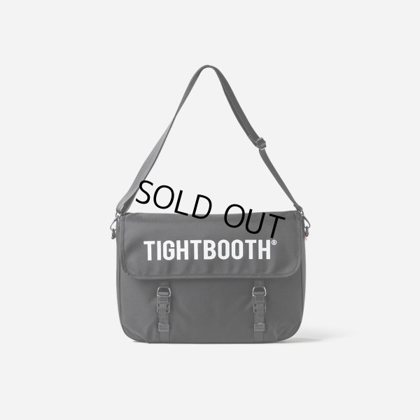 画像1: 【30%OFF】TIGHTBOOTH/LOGO SHOULDER BAG（Black）［ロゴショルダーバッグ-23夏］